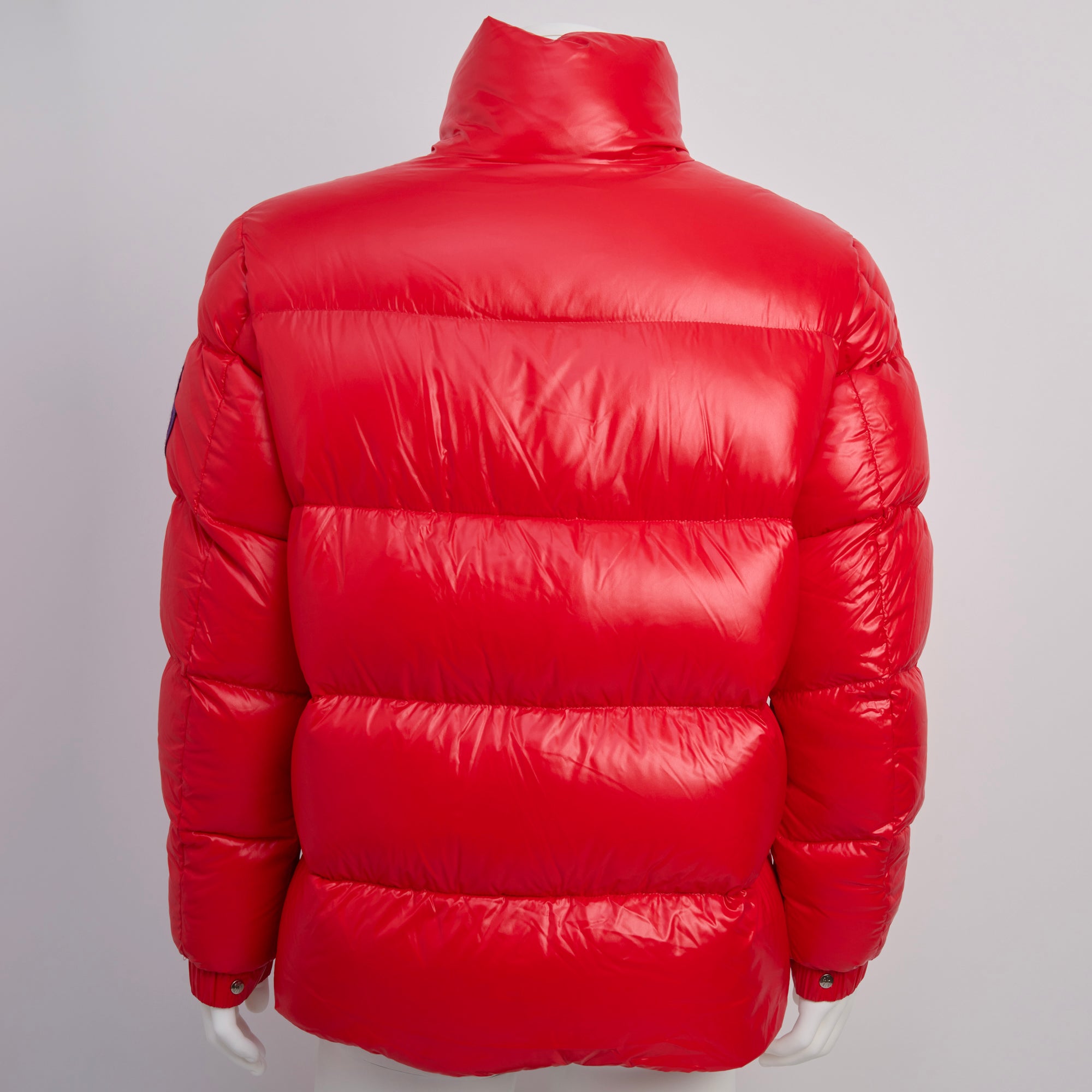 Moncler Genius, Red Puffy Jacket, Size 2