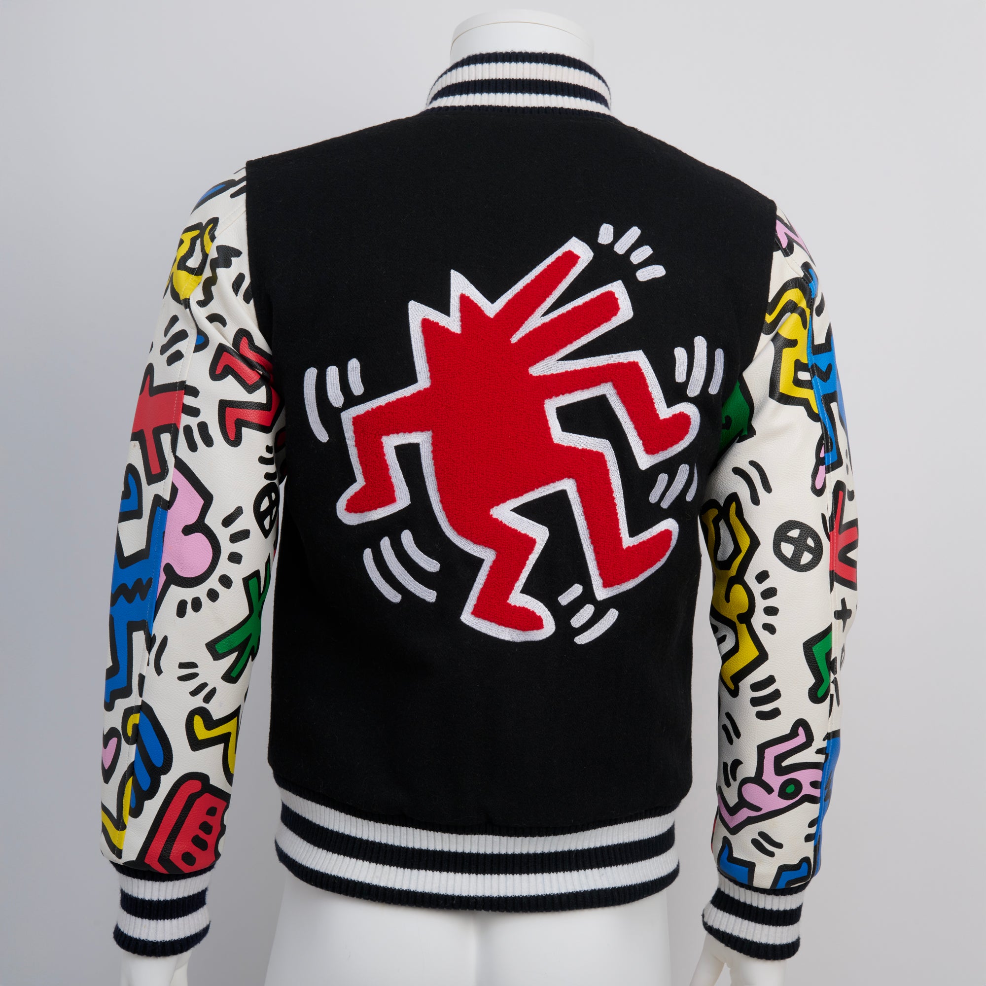 Keith Haring x JOYRICH, Graffiti Varsity Jacket, Size M